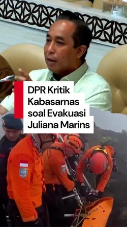 Video: Kala DPR Kritik Evakuasi Juliana Marins, Dinilai Sangat Tradisional