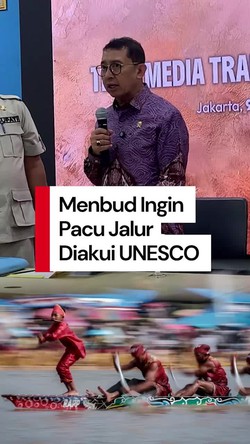 Video: Kemenbud Bakal Daftarkan Tradisi Pacu Jalur ke UNESCO