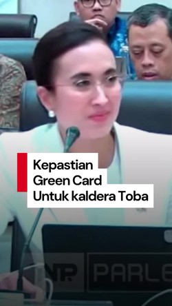 Video Komisi VII Minta Kepastian Menpar soal Green Card Kaldera Toba