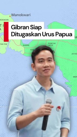 Video Diminta Prabowo Urus Papua, Gibran: Siap Ditugaskan di Mana Saja