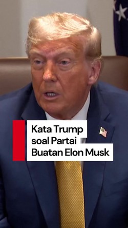 Video Trump Tanggapi Parpol Buatan Elon Musk: Mungkin akan Membantu Kita