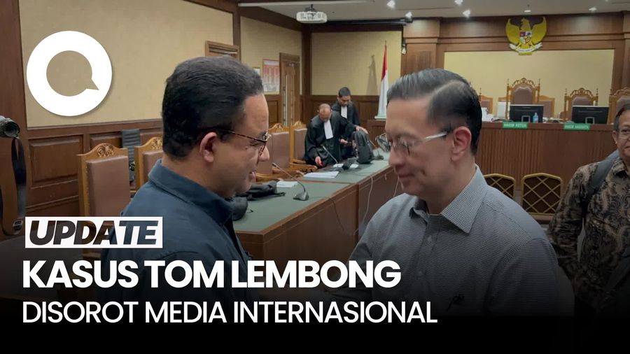 Video: Anies Sebut Kasus Tom Lembong Muncul di Media Internasional