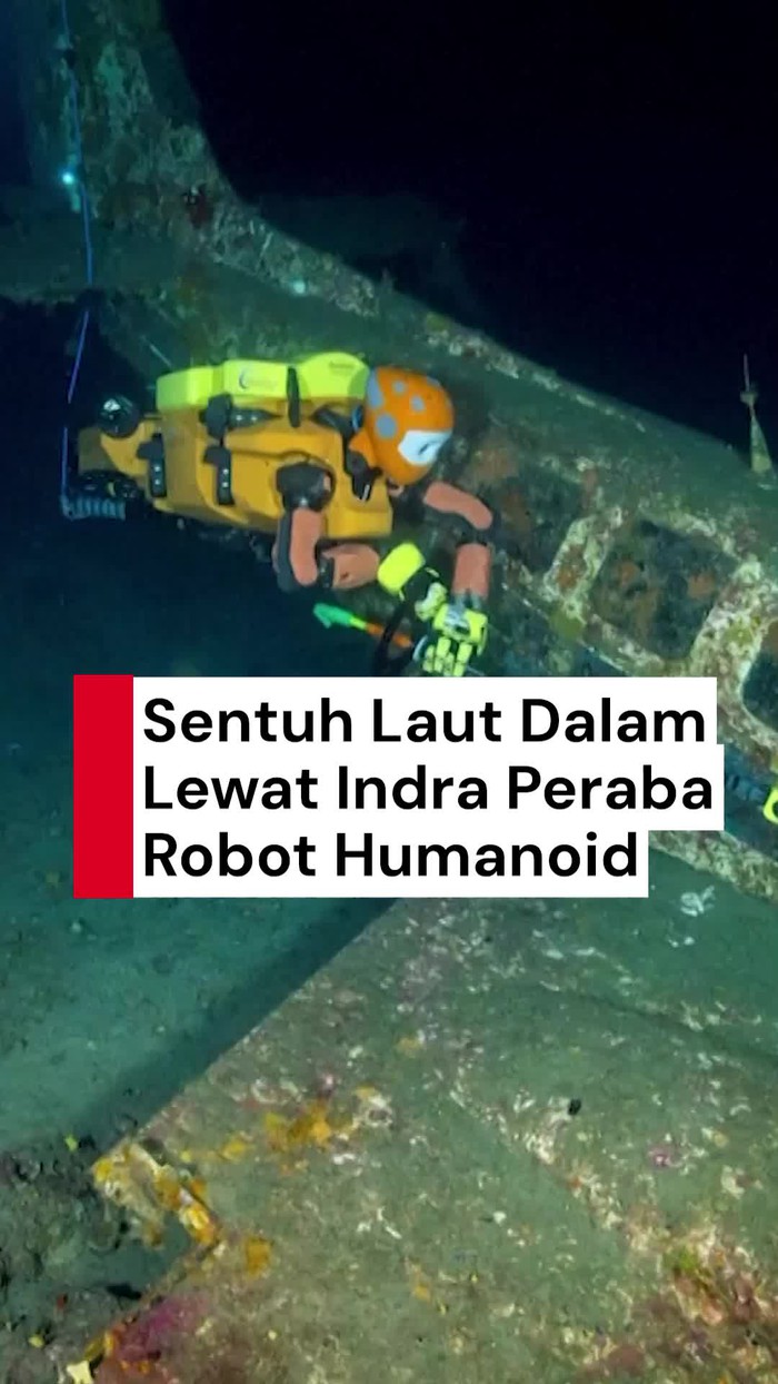 Video: Jelajahi Lautan Dalam Lewat Sentuhan Robot Humanoid OceanOneK