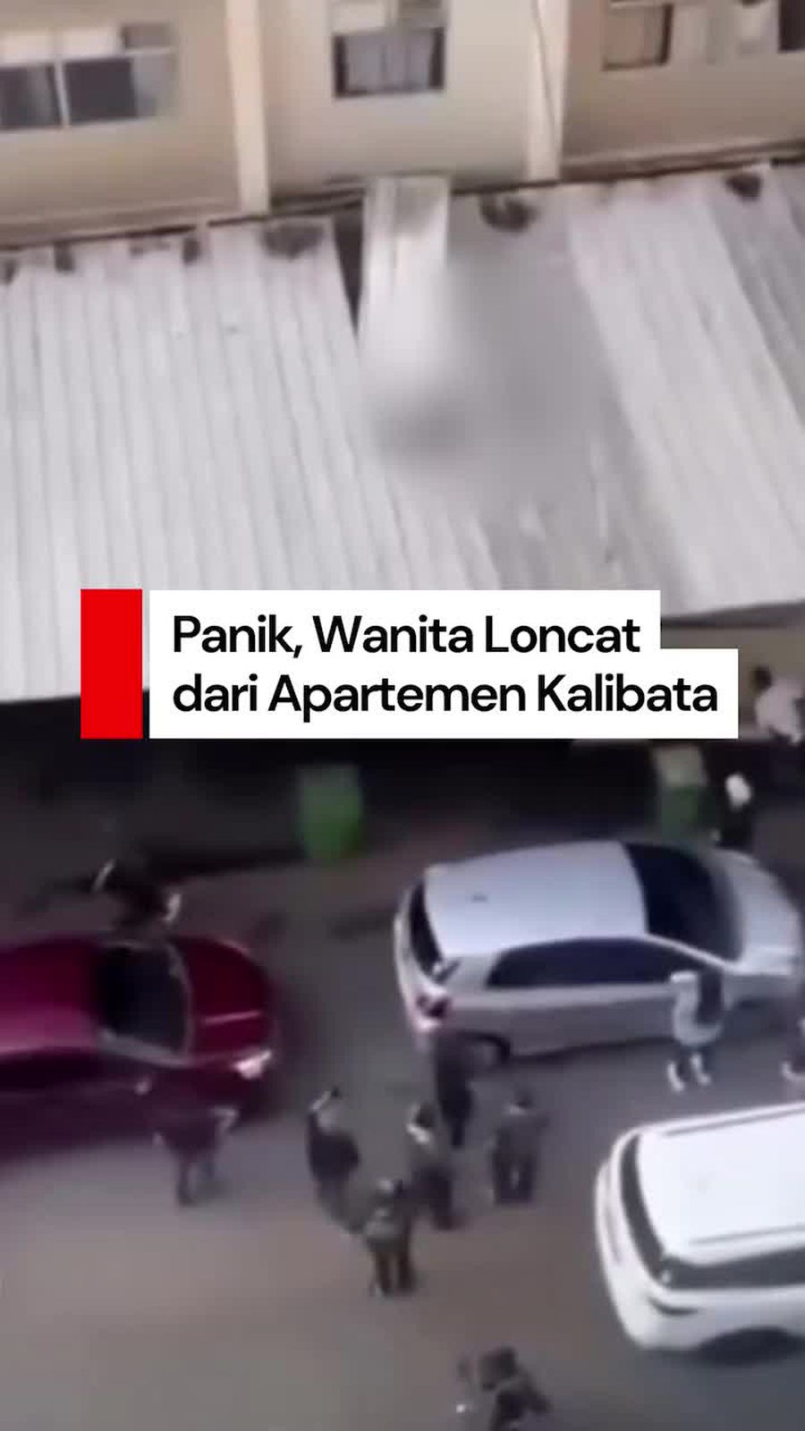 Video: Wanita Lompat dari Lantai 19 Apartemen Kalibata gegara Ada ODGJ