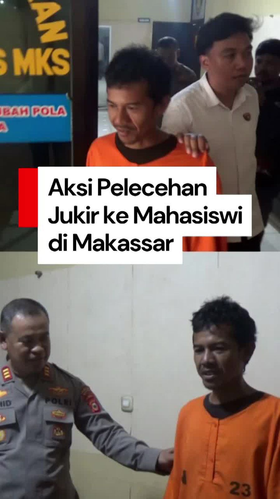 Video: Jukir Liar di Makassar Ditangkap Setelah Lecehkan Seorang Mahasiswi