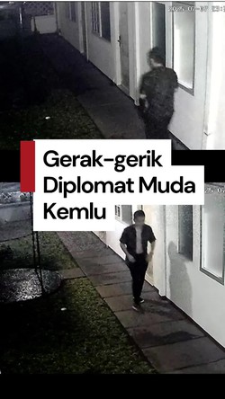 Video: Gerak-gerik Diplomat Muda Kemlu Sebelum Ditemukan Tewas 