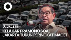 Video Kelakar Pramono Jakarta Peringkat 5 Macet: Jangan-jangan Surveinya Rabu