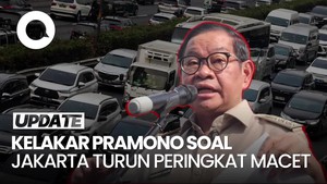 Video Kelakar Pramono Jakarta Peringkat 5 Macet: Jangan-jangan Surveinya Rabu