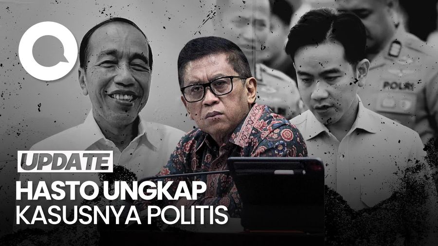 Video: Hasto Ungkap Kasusnya Politis gegara Pemecatan Jokowi dan Gibran