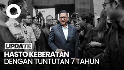 Video Hasto: Tuntutan 7 Tahun Penjara Sangat Tidak Adil