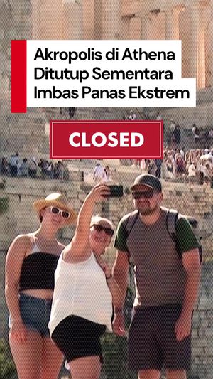 Video: Situs Warisan Dunia UNESCO Ditutup Imbas Panas Ekstrem di Athena