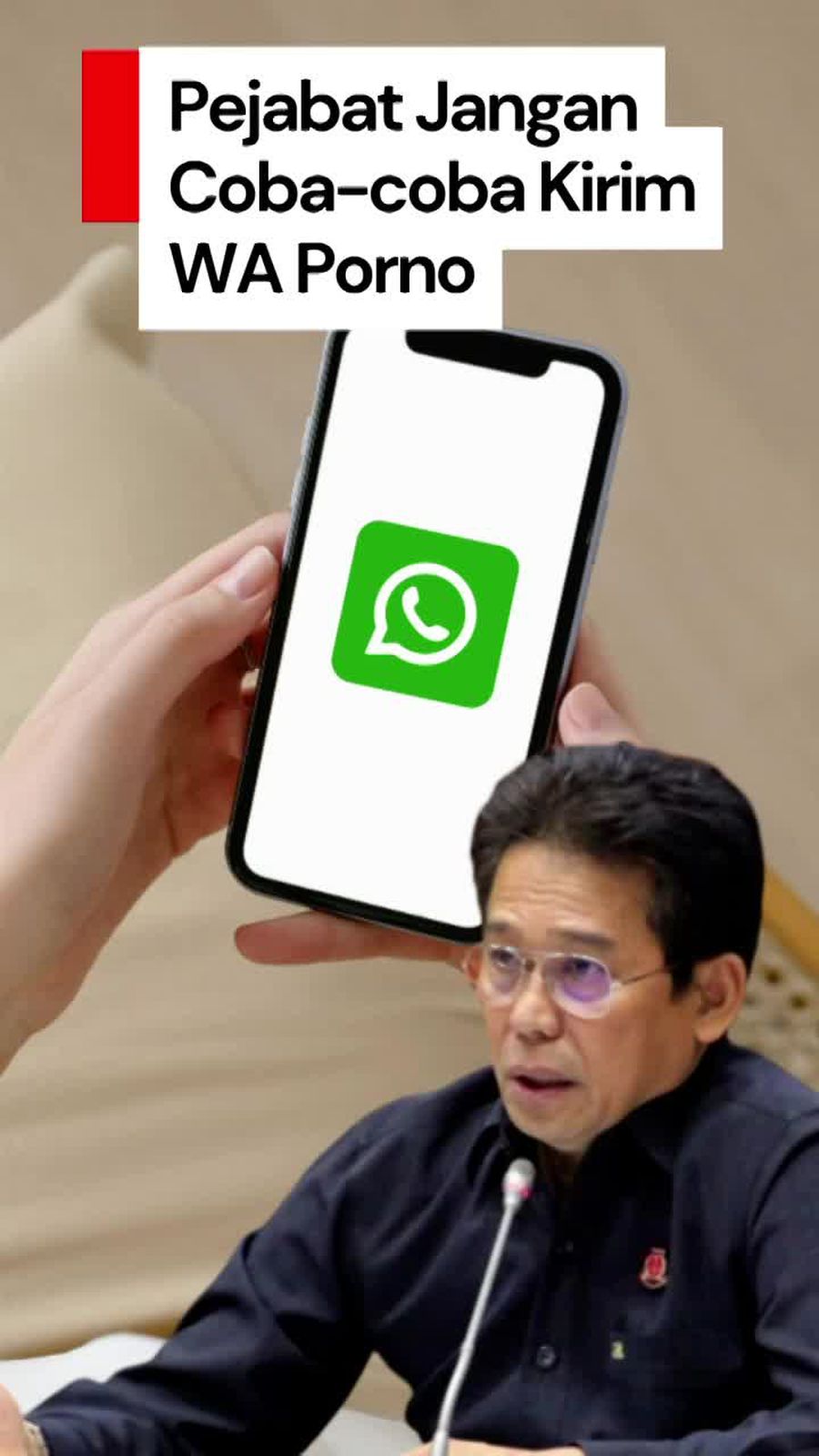 Video KPK Bisa Nyadap, Ingatkan Pejabat Jangan Kirim WA Porno