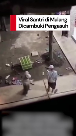 Video Viral Santri Ponpes Malang Dicambuki Pengasuh