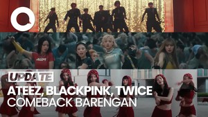 Video Lihat Warna ATEEZ, BLACKPINK, TWICE di Comeback Terbaru