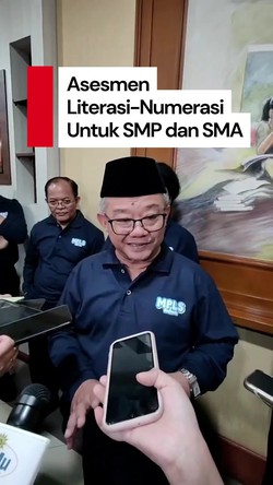 Video: Alasan Mendikdasmen Asesmen Literasi-Numerasi SMP dan SMA Saat MPLS