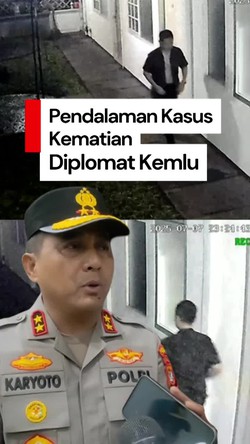 Video: Polisi Periksa HP hingga Laptop dalam Kasus Kematian Diplomat Kemlu