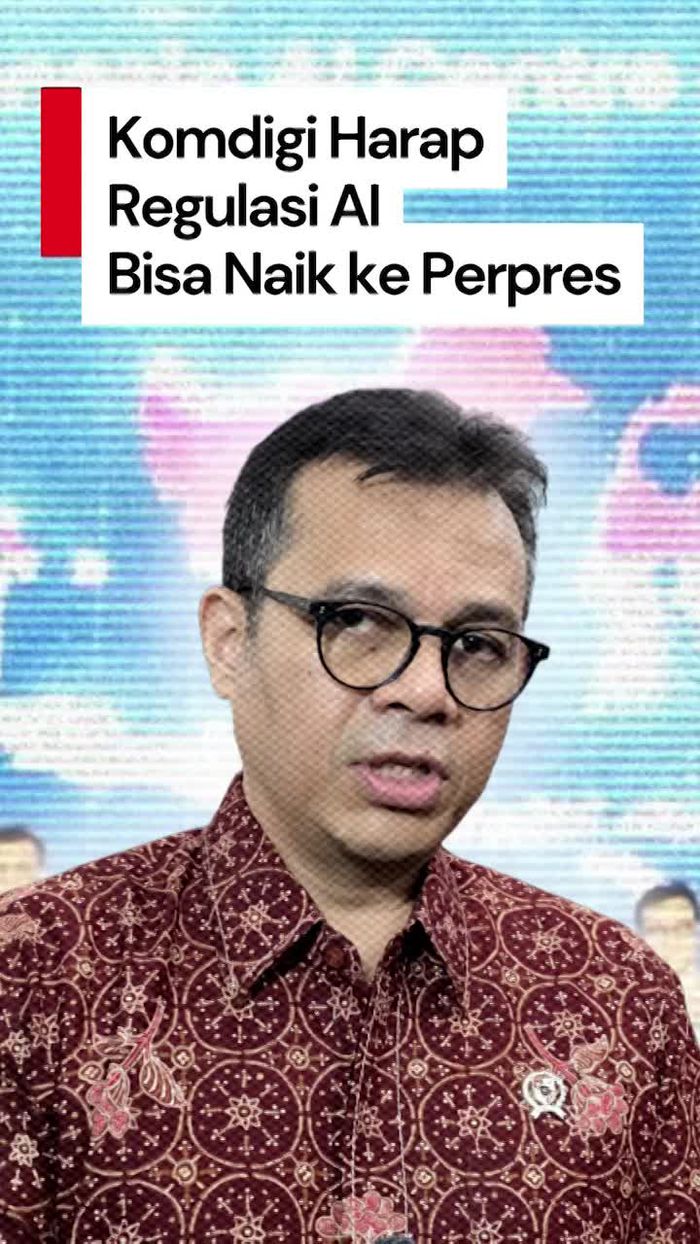 Video: Kemkomdigi Harap Regulasi AI di RI Bisa Naik Tingkat ke Perpres