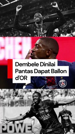 Video: Luis Enrique Sebut Dembele Pantas Mendapat Ballon dOR 
