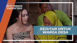 Memberikan Kejutan dan Bantuan kepada Warga Desa dengan Minyak Sereh di Karimun Jawa  