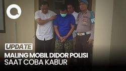 Video: Maling Mobil di Cilegon Didor Polisi, Coba Kabur saat Dibekuk