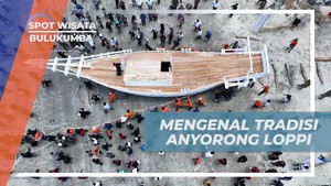 Mengenal Tradisi Anyorong Loppi di Bulukumba dan Menyaksikan Pengangkutan Kapal Pinisi ke Bibir Pantai  