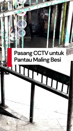 Video Besi Flyover-JPO Jakut Digondol Maling, Pramono Pasang CCTV