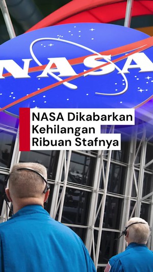 Video Badai Efisiensi Trump Mulai Hantam NASA?