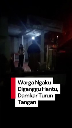 Video: Warga Lampung Lapor Damkar, Ngaku Diganggu Hantu