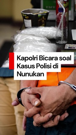  Video: Respons Kapolri soal 4 Polisi Nunukan Ditangkap Terkait Narkoba