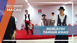 Berlatih Tarian Khas Macau dan Menikmati Keseruan Bersama Muda-Mudi Macau