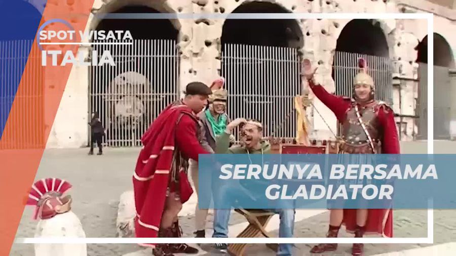 Berfoto Bersama Gladiator dan Menikmati Atmosfer Klasik di Colosseum, Italia