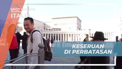 Menikmati Perbatasan dan Pagar Pagar di Sekitar Vatikan, Italia