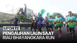 Video: Besok Ada Riau Bhayangkara Run 2025, Hindari Jalan Ini