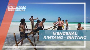 Mengenal Rintang-Rintang dan Tradisi Permainan Bambu di Pantai Mandala Ria, Bulukumba