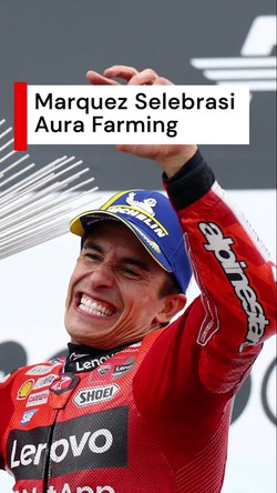 Video: Momen Marquez Aura Farming saat Menang MotoGP Jerman