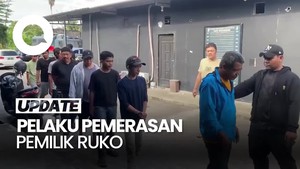Video: Peras Pemilik Ruko, 9 Pria di Makassar Diciduk Polisi  