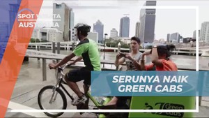 Menyusuri Keunikan Green Cab dan Sensasi Naik Becak di Australia  