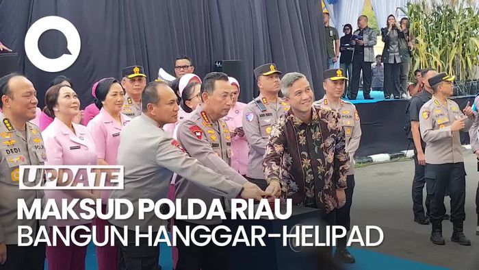 Video Komitmen Polda Riau Tangani Karhutla: Bangun Hanggar Presisi-Helipad