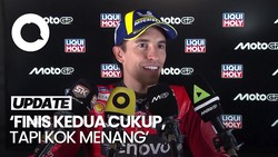 Video Marquez: Finis Kedua Cukup Oke, Tapi Kok Pengin Menang