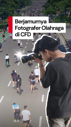 Video: Fenomena Fotografer Olahraga di Car Free Day