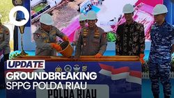 Video Kapolri Groundbreaking 9 Dapur SPPG Polda Riau, Komitmen Dukung MBG