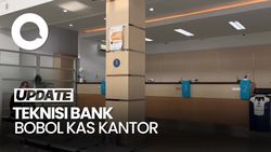 Video: Nekat! Teknisi Bank di Bandung Bobol Kas Kantor untuk Bangun Rumah
