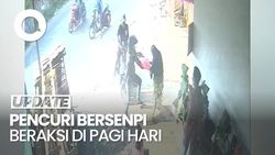 Video Detik-detik Emak-emak Lawan Pencuri Bersenpi di Lampung