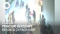 Video Detik-detik Emak-emak Lawan Pencuri Bersenpi di Lampung