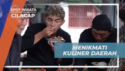 Menikmati Kuliner Khas Daerah di Desa Adiraja Cilacap bersama Selebriti  