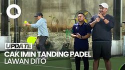 Video: Momen Cak Imin Main Padel Lawan Menpora Dito