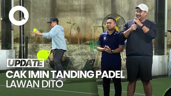 Video: Momen Cak Imin Main Padel Lawan Menpora Dito