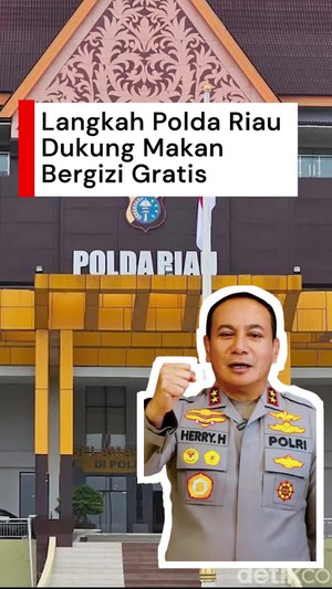 Video Bukti Konkret Polda Riau Dukung MBG: Bangun 9 SPPG