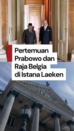 Video: Kebersamaan Presiden Prabowo dan Raja Belgia di Istana Laeken