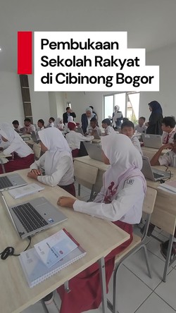Video: Momen Cak Imin-Gus Ipul Buka MPLS Sekolah Rakyat di Cibinong Bogor